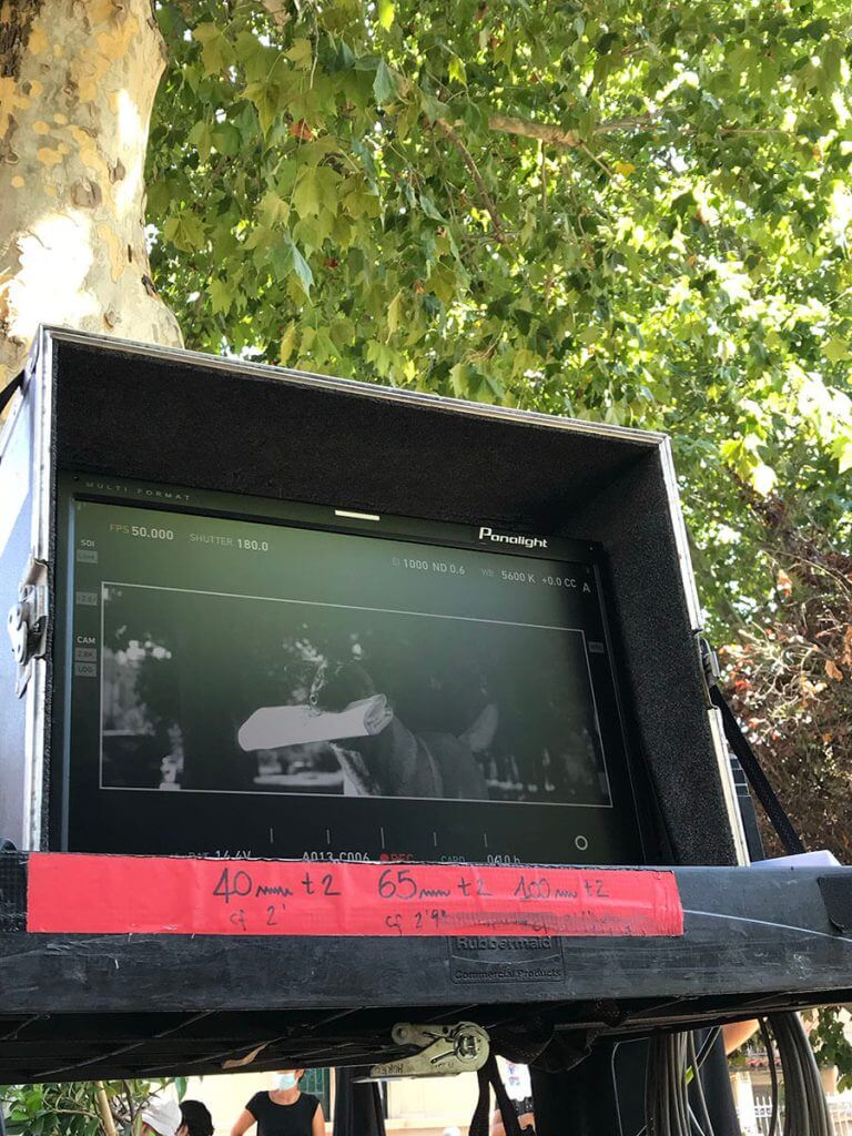 Backstage of Wild Dog.