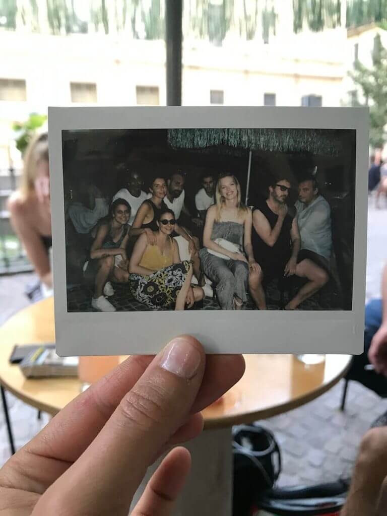 Backstage of Wild Dog.
