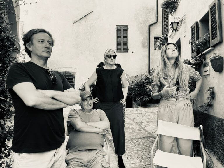 Backstage di Rincorsa.