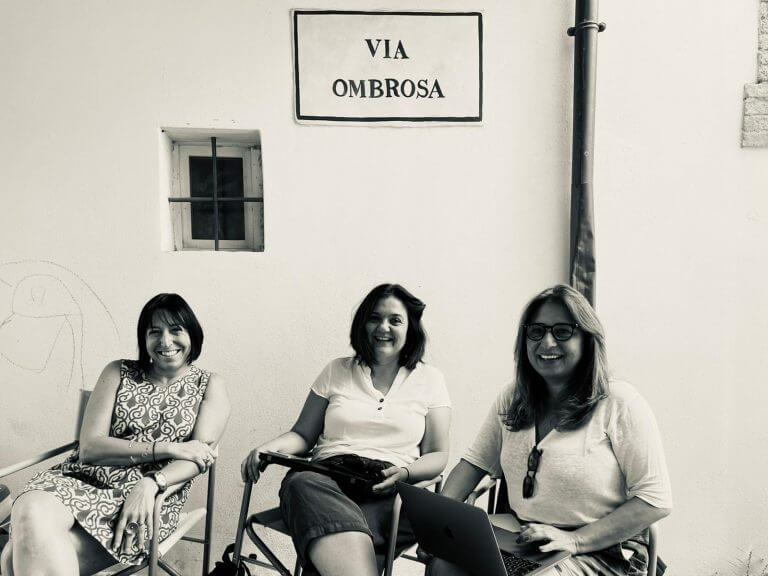 Backstage di Rincorsa.