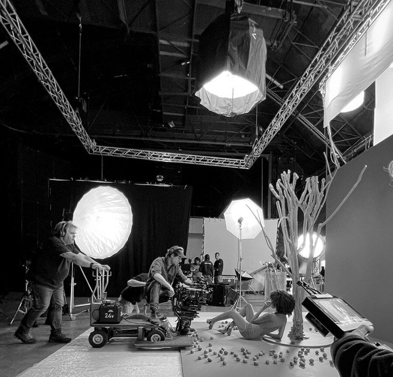 Backstage di Shooting.