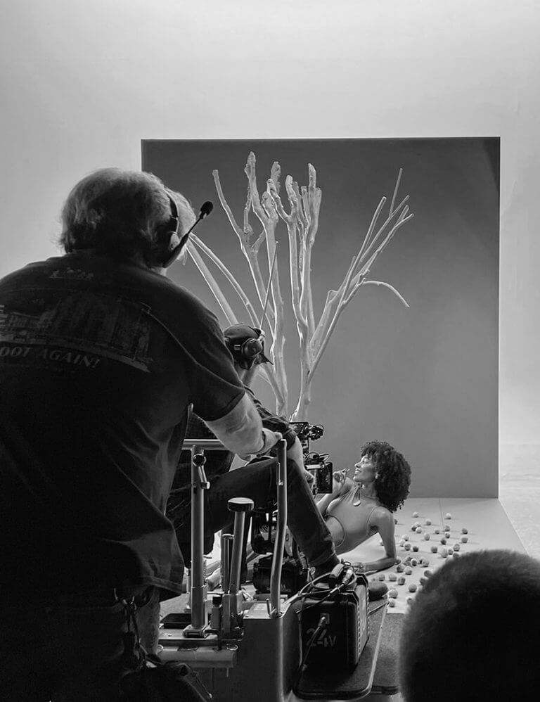Backstage di Shooting.