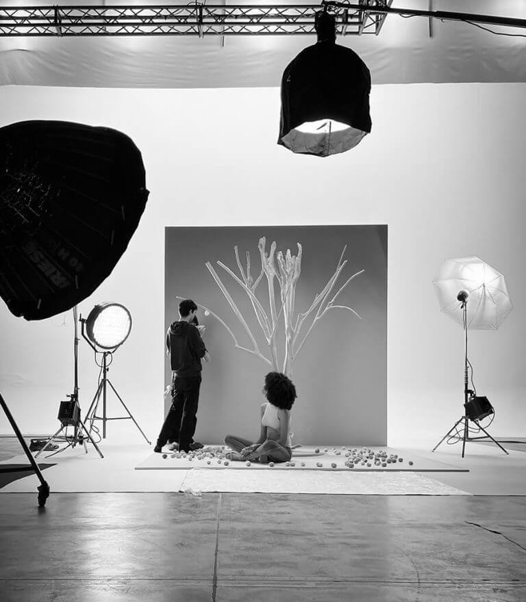 Backstage di Shooting.