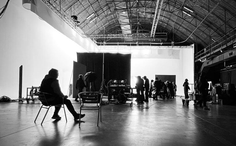 Backstage di Shooting.