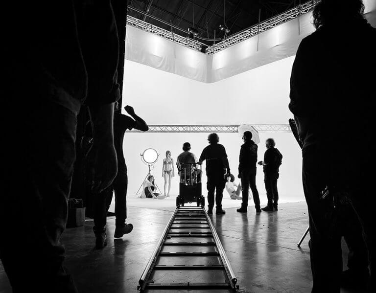 Backstage di Shooting.