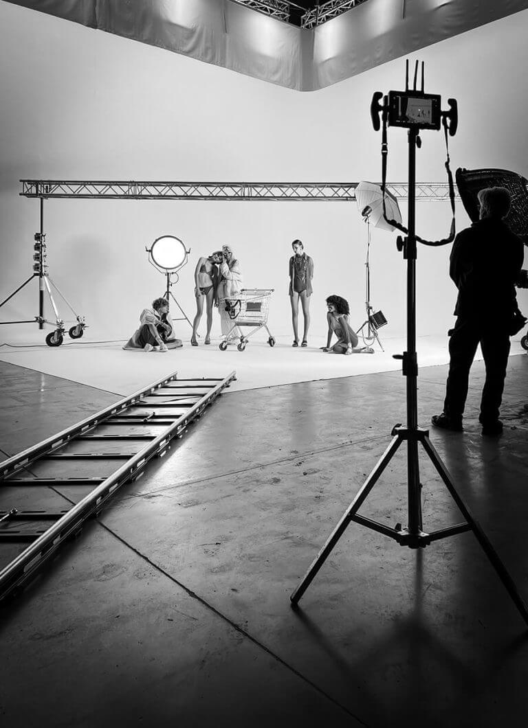 Backstage di Shooting.