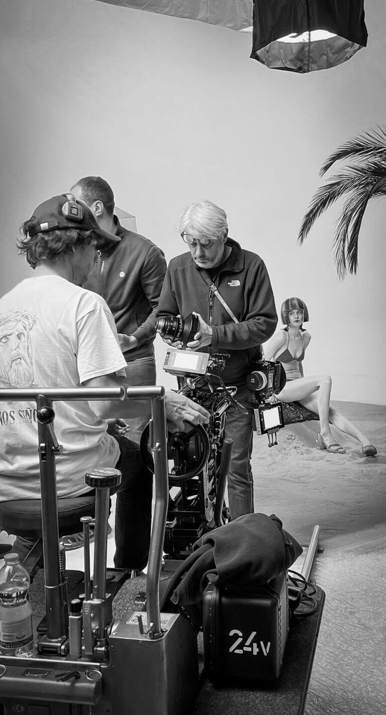 Backstage di Shooting.