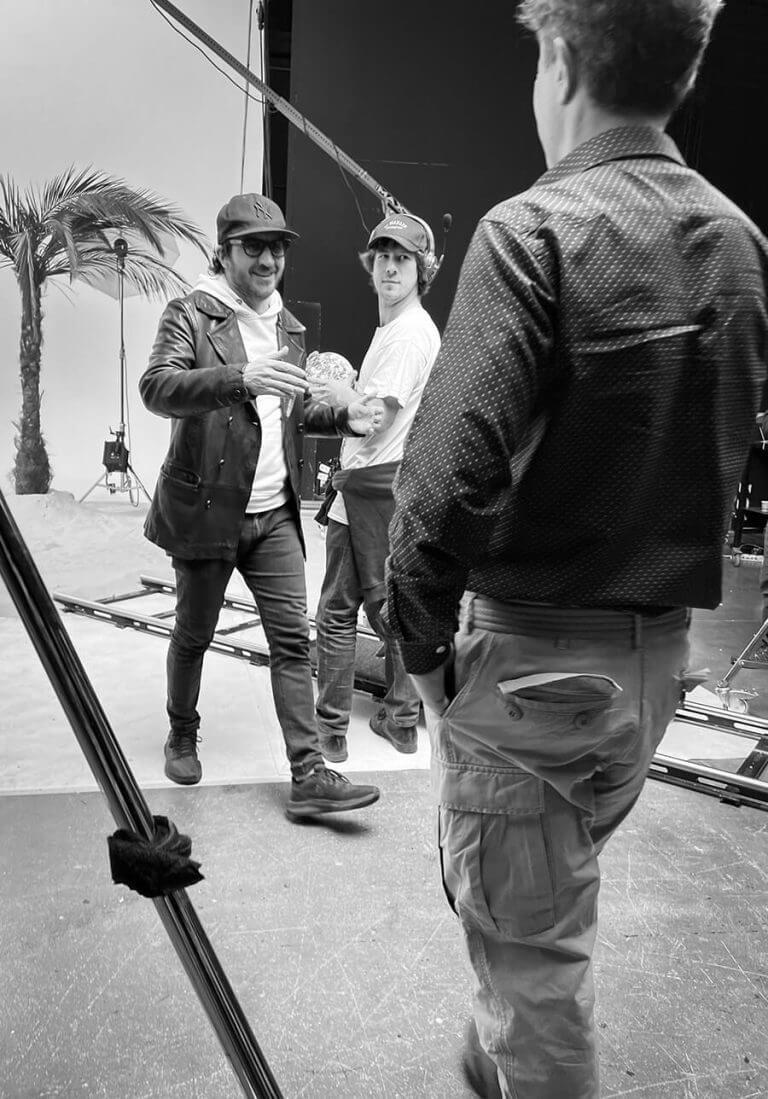 Backstage di Shooting.