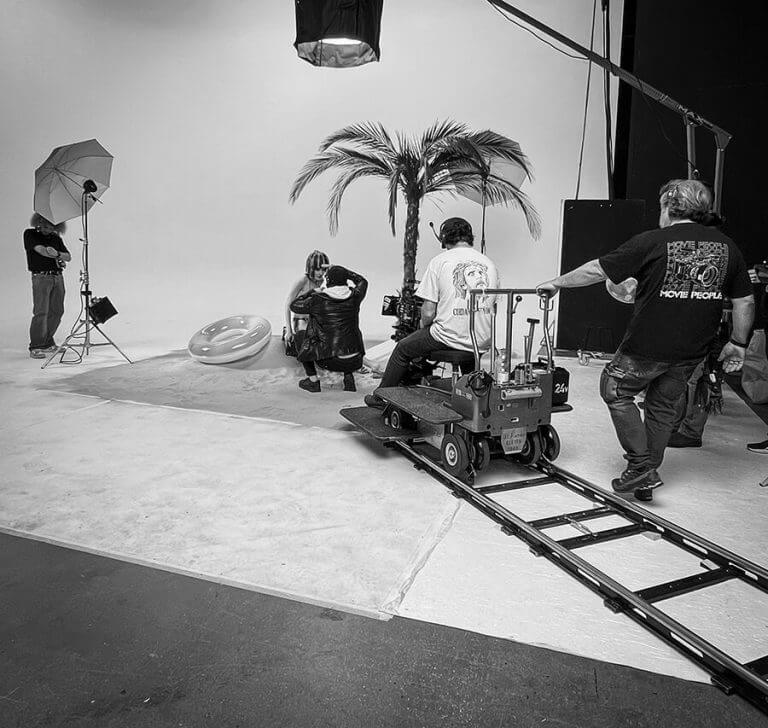 Backstage di Shooting.