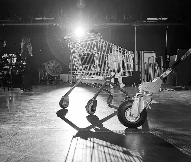 Backstage di Shooting.