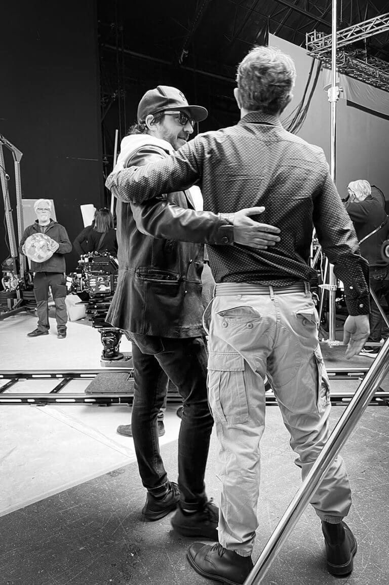 Backstage di Shooting.