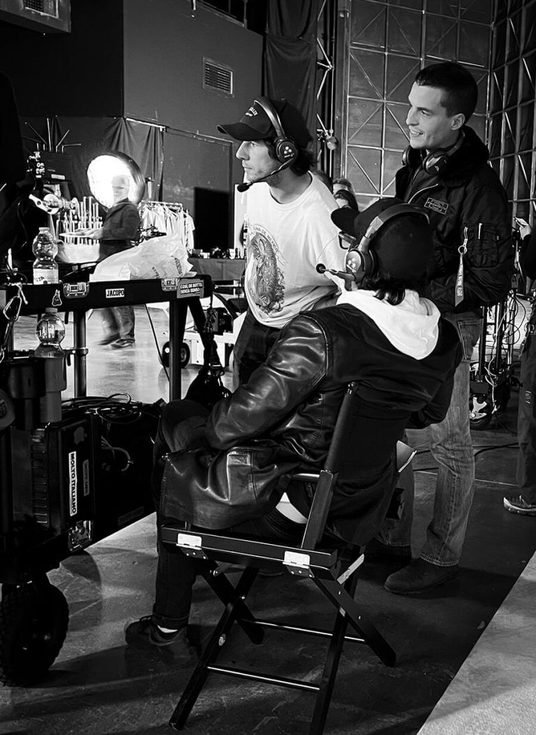 Backstage di Shooting.