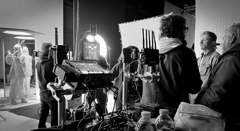 Backstage di Shooting.