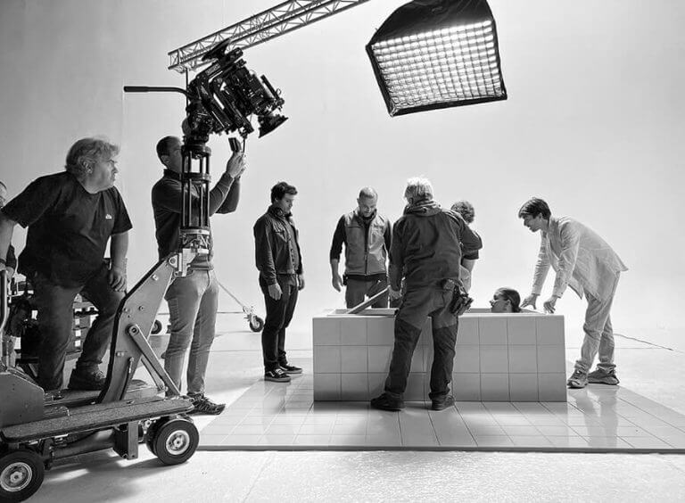 Backstage di Shooting.