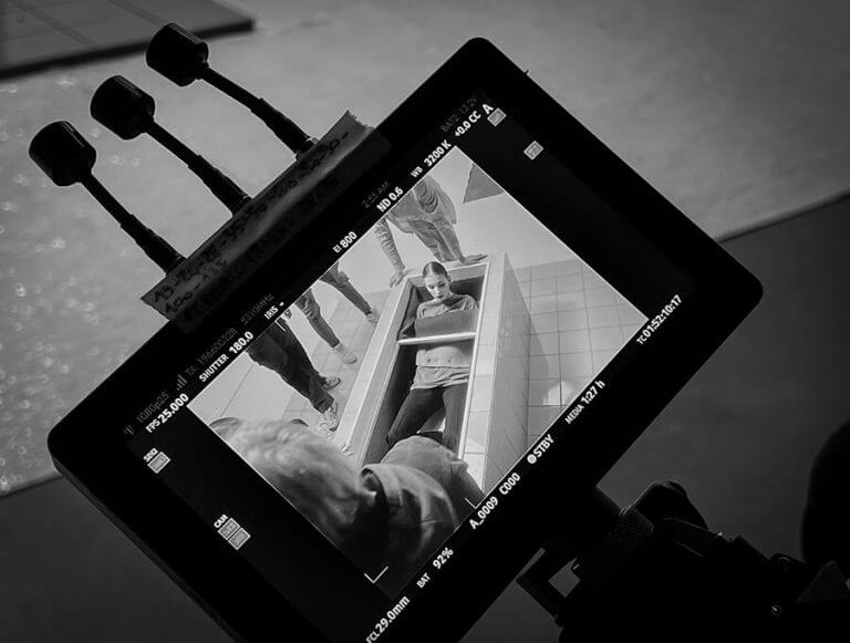 Backstage di Shooting.