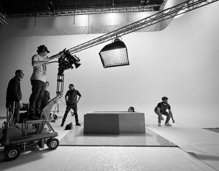 Backstage di Shooting.