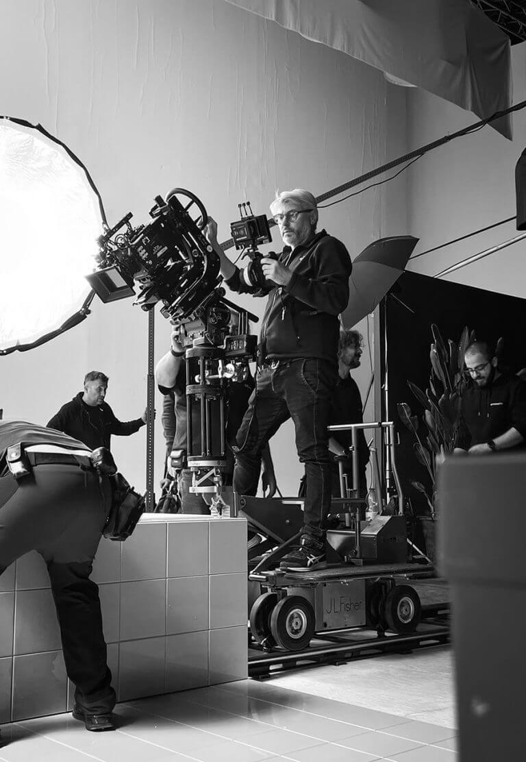 Backstage di Shooting.