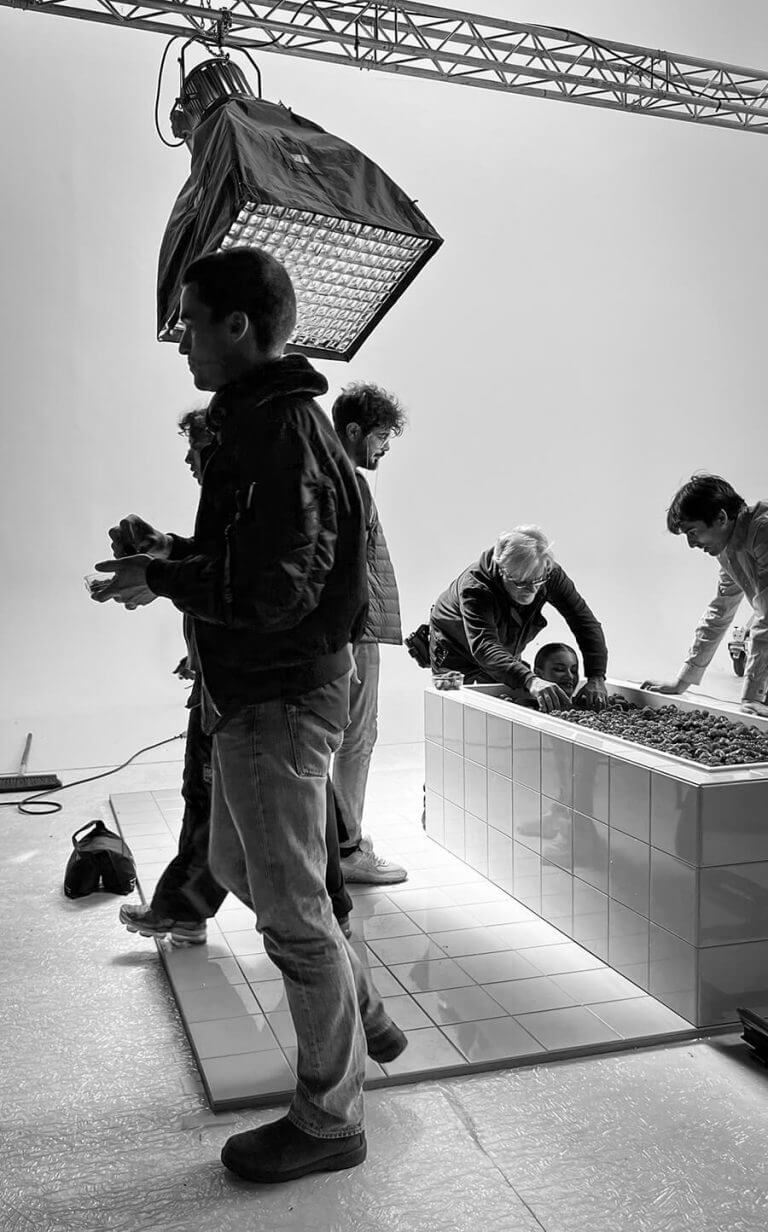 Backstage di Shooting.