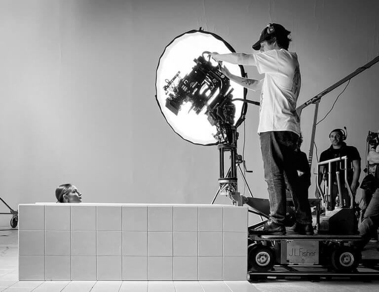 Backstage di Shooting.