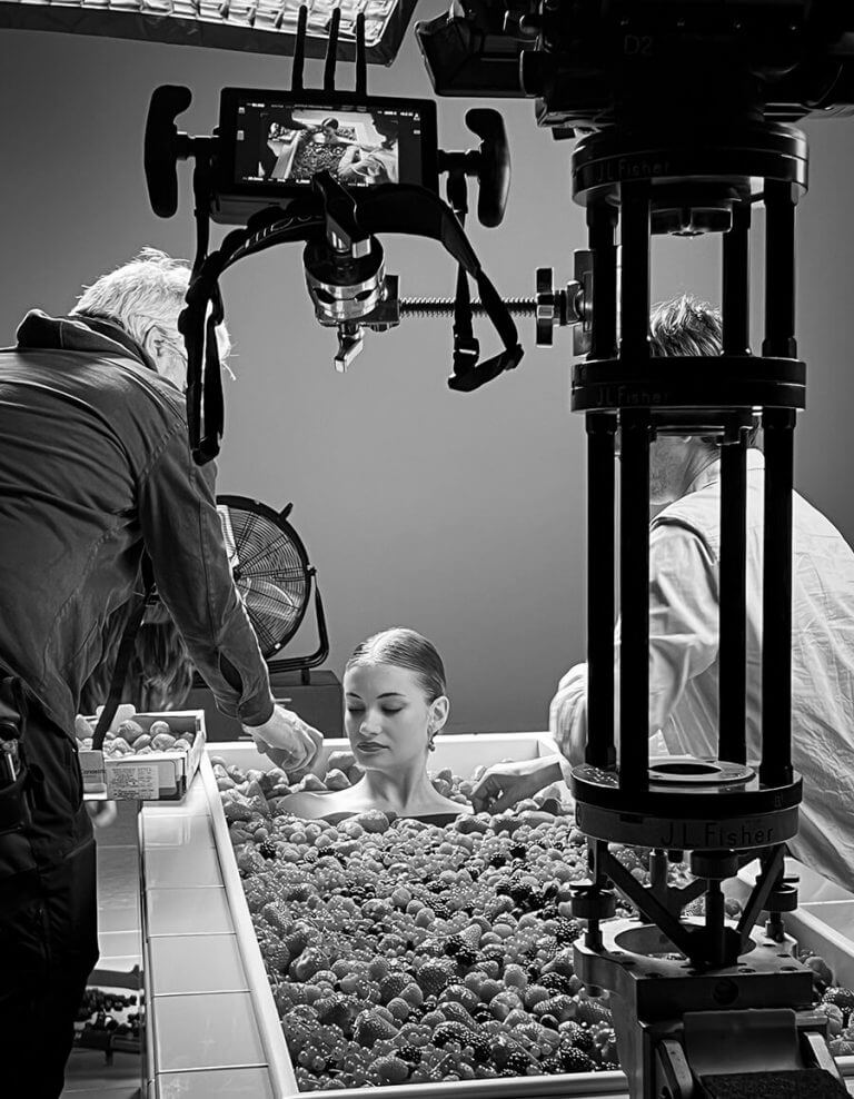 Backstage di Shooting.