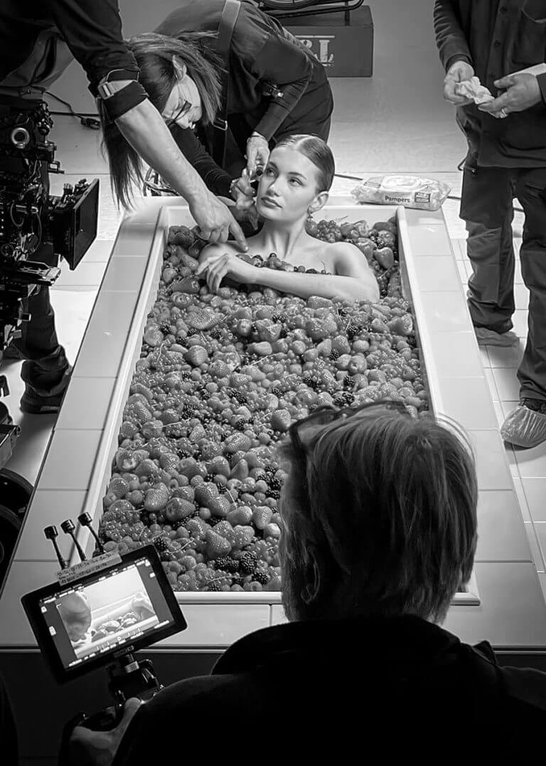 Backstage di Shooting.