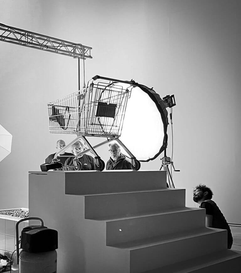 Backstage di Shooting.