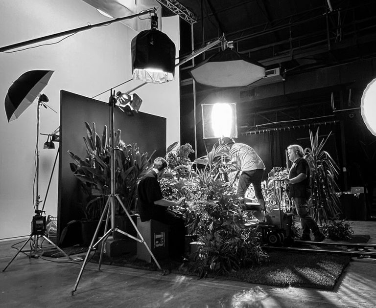 Backstage di Shooting.