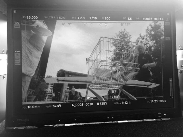 Backstage di Aeroplanino.