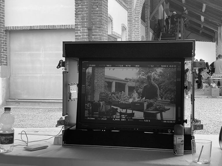 Backstage di Aeroplanino.